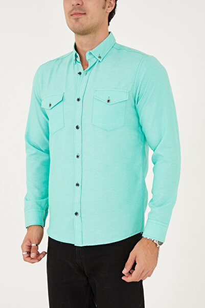 ENZİM JEANS Ανδρικό πουκάμισο Polycotton