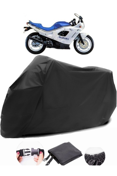 AutoEN قماش أسود متين مقاوم للماء لدراجة نارية سوزوكي GSX 600 F