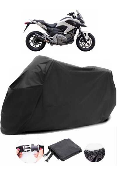 AutoEN هوندا NC 700 S قماش متين ومقاوم للماء باللون الأسود للدراجات النارية