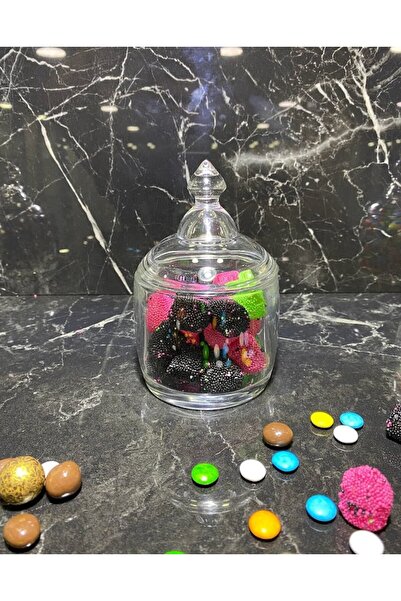 Tekbir KRİSTAL CAM 300 ML DRAJELİK KAVONOZ