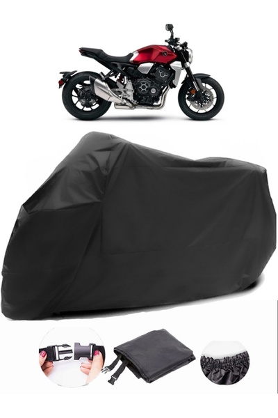 AutoEN هوندا CB 1000 R نسيج متين مقاوم للماء باللون الأسود للدراجات النارية