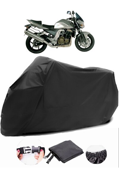AutoEN Kawasaki Z 750 Black Motorcycle Tarpaulin Waterproof Durable Fabric