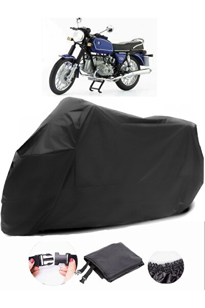 AutoEN BMW R 60-6 Black Motorcycle Tarpaulin Waterproof Durable Fabric