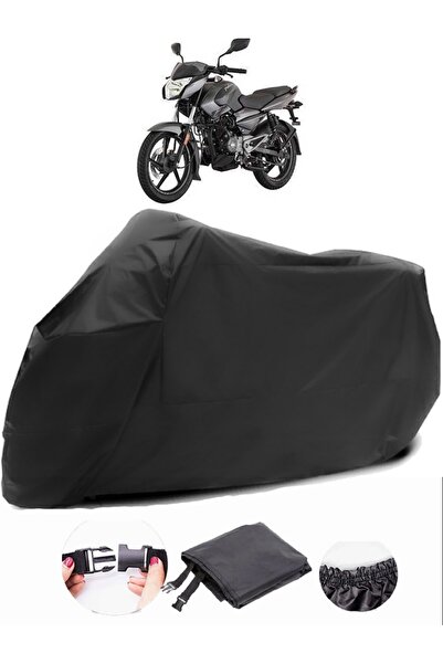AutoEN Bajaj Pulsar NS 125 Black Motorcycle Tarpaulin Waterproof Durable Fabric