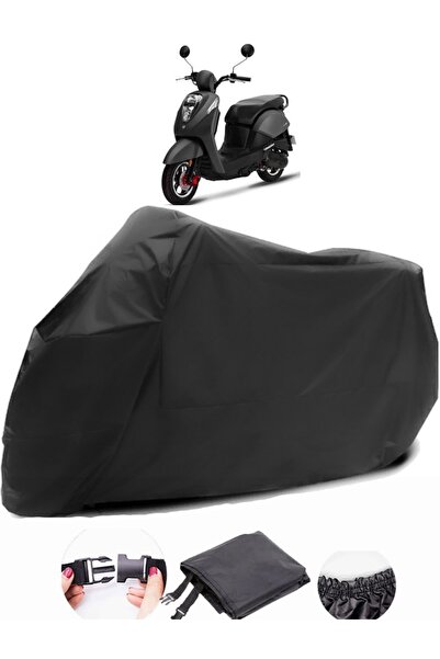 AutoEN SYM Mio 50 Black Motorcycle Tarpaulin Waterproof Durable Fabric