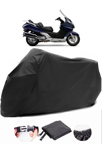AutoEN Honda SW T600 Black Motorcycle Tarpaulin Waterproof Durable Fabric