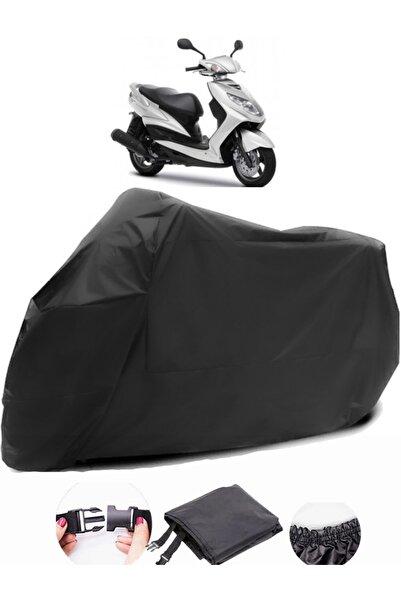 AutoEN Yamaha Cygnus X Black Motorcycle Tarpaulin Waterproof Durable Fabric