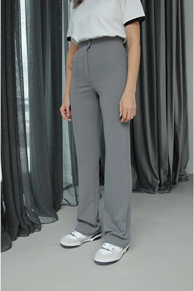 VOLT CLOTHİNG Dámské široké kalhoty z lycry