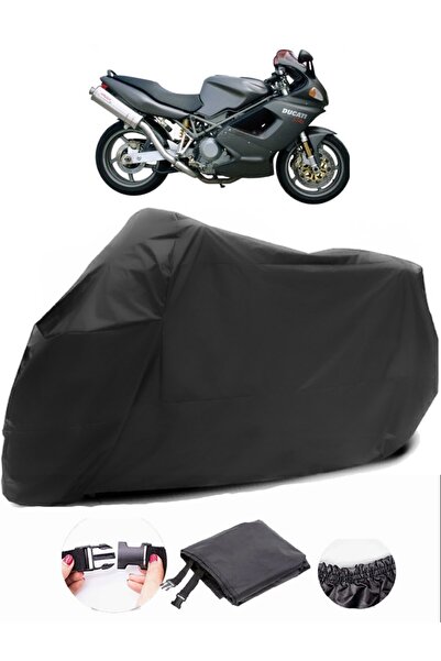 AutoEN دراجة نارية Ducati ST4s باللون الأسود - قماش مقاوم للماء ومتين