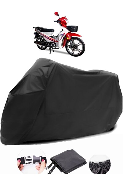 AutoEN Motolux Africa King Compatible Black Motorcycle Tarpaulin Waterproof D...