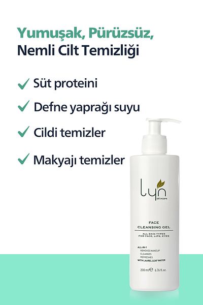 Lyn Skincare Facial Cleansing Gel 200ml