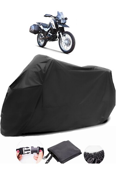 AutoEN RKS Winner 200 Compatible Black Motorcycle Tarpaulin Waterproof Durable Fabric
