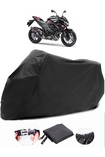 AutoEN قماش مقاوم للماء للدراجة النارية باللون الأسود من Kawasaki Z 800