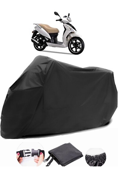 AutoEN ليفان LF150T-9R قماش دراجة نارية أسود مقاوم للماء