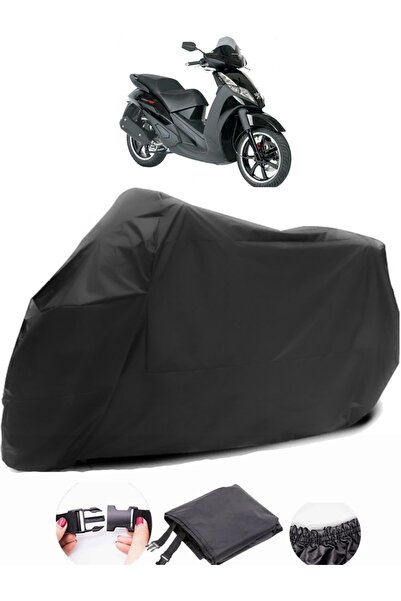 AutoEN Peugeot Geopolis 300 Black Motorcycle Tarpaulin Waterproof Durable Fabric