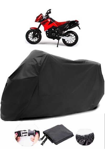 AutoEN KTM 640 Duke II قماش مشمع مقاوم للماء باللون الأسود للدراجات النارية