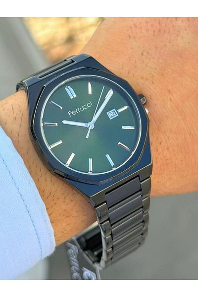 Ferrucci FRC.FT.1.201 Ferrucci Steel Cord Inner Gauges Active Function New Season Men's Wristwatch