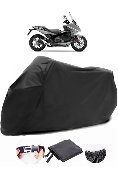 AutoEN Honda NC 750D Integra Black Motorcycle Tarpaulin Waterproof Durable Fa...