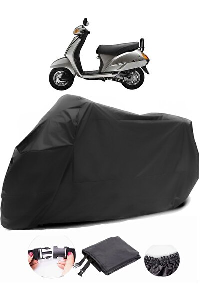 AutoEN هوندا أكتيفا 100 قماش أسود للدراجات النارية مقاوم للماء ومتين