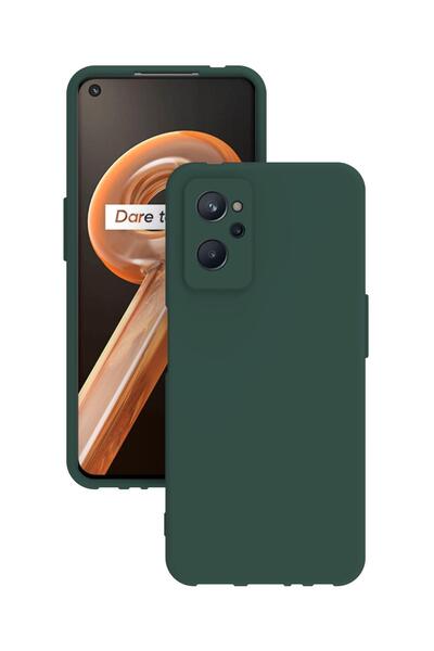 eonaks Realme 9i Kılıf Kamera Korumalı Silikon Rubber Arka Kapak
