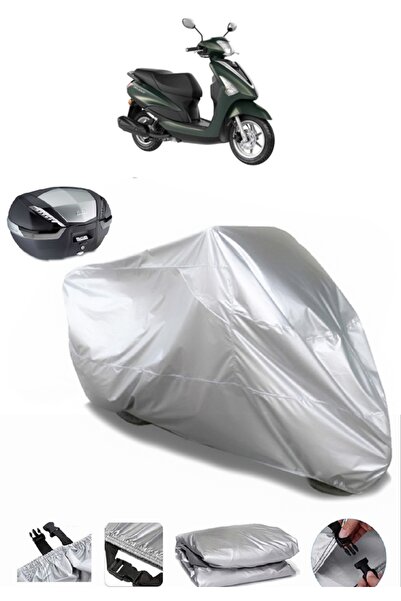 AutoEN Yamaha D'elight Rear Bag Compatible Motorcycle Tarpaulin Luxury Qualit...