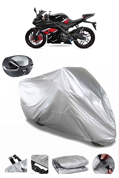 AutoEN Yuki YK250-21 R-Samurai Rear Bag Compatible Motorcycle Tarpaulin Luxury Quality Thick High Quality