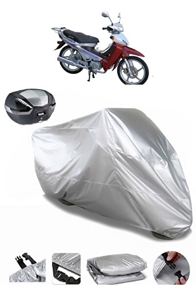 AutoEN Asya AS 100-8 Rear Bag Compatible Motorcycle Tarpaulin Luxury Quality Thick High Quality
