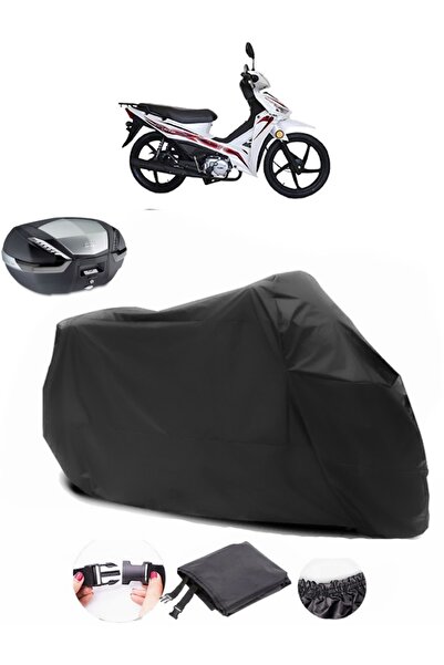 AutoEN حقيبة ظهر Kuba Reiz 50 متوافقة مع القماش المشمع الأسود للدراجات الناري...