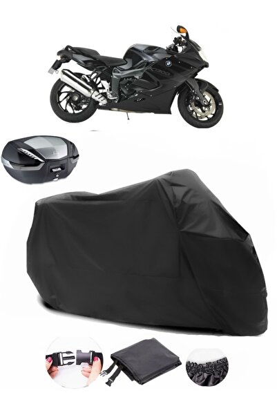 AutoEN BMW K 1300 S Rear Bag Compatible Black Motorcycle Tarpaulin Waterproof...