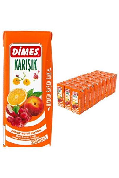 Dimes DİMES KARIŞIK MEYVE SUYU 200ML X 27AD
