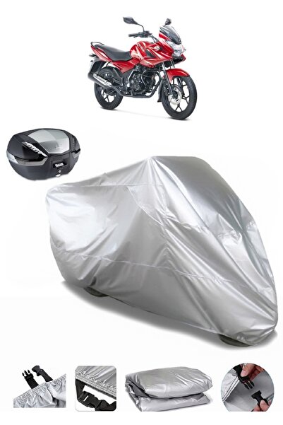 Breen Bajaj Discover 150 F حقيبة خلفية متوافقة مع القماش المشمع للدراجات النا...