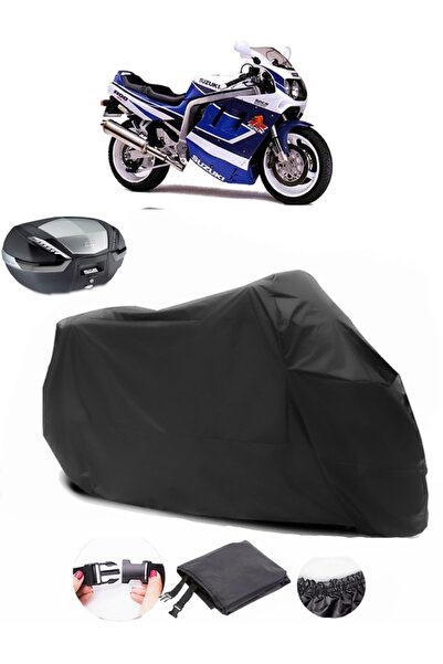 AutoEN حقيبة سوزوكي GSX-R 1100 الخلفية متوافقة مع القماش المشمع الأسود للدراج...