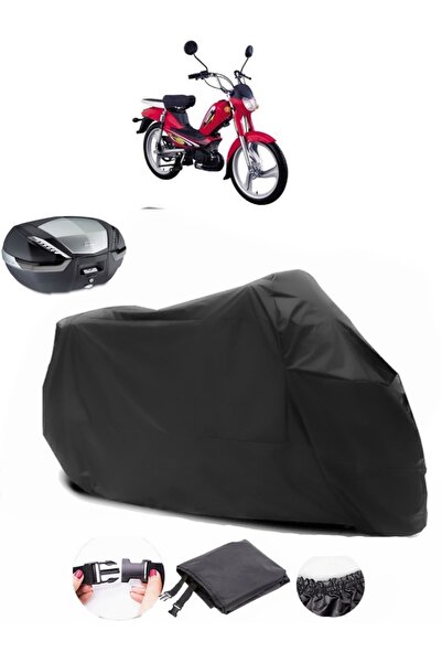 AutoEN Yamaha Galaxy Backpack Compatible Black Motorcycle Tarpaulin Waterproo...