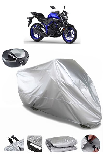 AutoEN Yamaha MT-25 Rear Bag Compatible Motorcycle Tarpaulin Luxury Quality T...