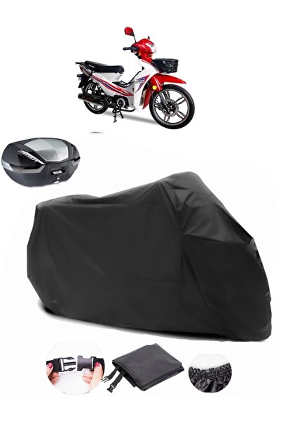 AutoEN حقيبة ظهر Motolux Africa King متوافقة مع القماش المشمع الأسود للدراجات...