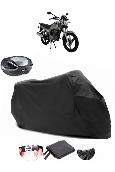 AutoEN Mondial 125 MC Roadracer Rear Bag Compatible Black Motorcycle Tarpauli...
