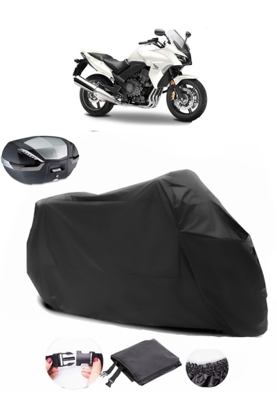 AutoEN حقيبة هوندا CBF 1000 الخلفية متوافقة مع القماش المشمع الأسود للدراجات ...