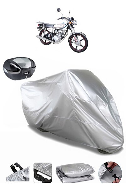 AutoEN Kuba CG 100 KM125-6 Rear Bag Compatible Motorcycle Tarpaulin Luxury Quality Thick High Quality