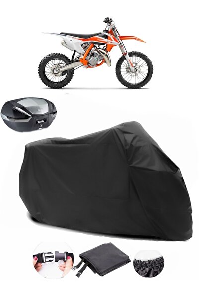 AutoEN حقيبة خلفية KTM 85 SX متوافقة مع القماش المشمع الأسود للدراجات النارية...