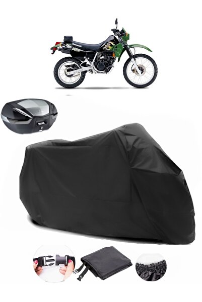 Breen حقيبة خلفية متوافقة مع Kawasaki KLR 250، قماش مشمع أسود للدراجات الناري...