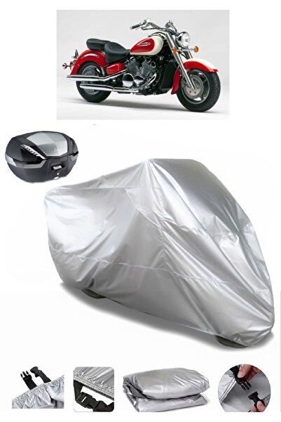 AutoEN حقيبة خلفية Yamaha Royal Star XVZ 1300 متوافقة مع القماش المشمع للدراج...