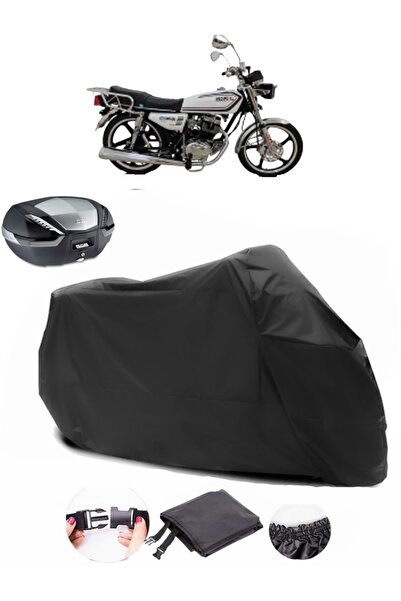 AutoEN Kuba Çita 180-FC Backpack Compatible Black Motorcycle Tarpaulin Waterp...