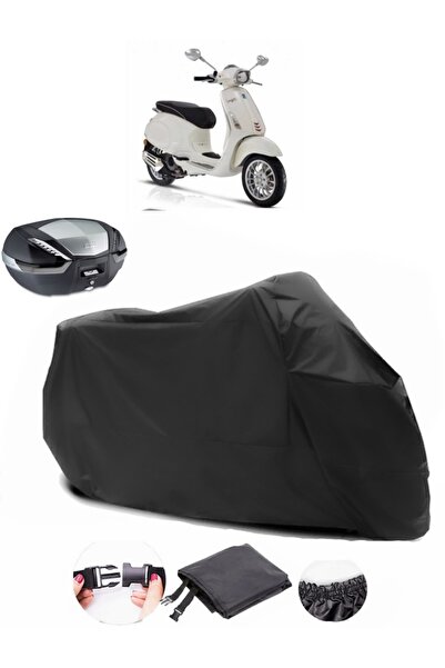 AutoEN حقيبة فيسبا سبرينت 50 الخلفية المتوافقة مع القماش المشمع للدراجات النا...