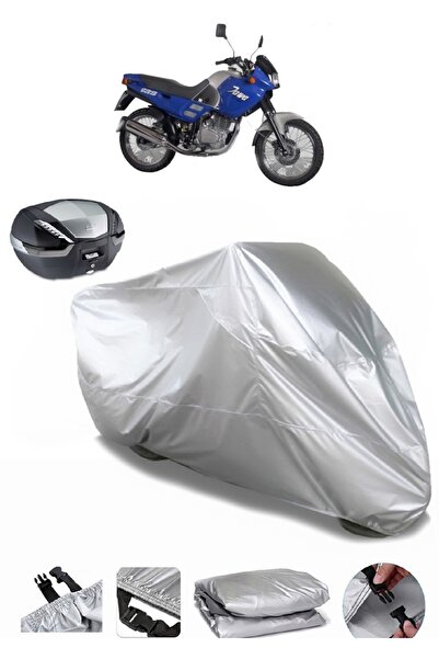 AutoEN حقيبة خلفية ليزر Jawa 250 متوافقة مع القماش المشمع للدراجات النارية بج...