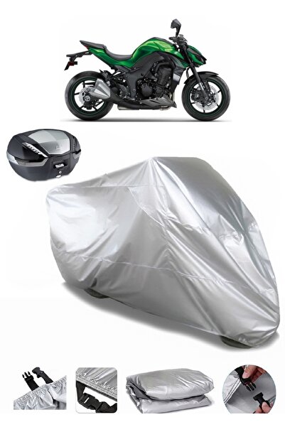 AutoEN Kawasaki Z 1000 Rear Bag Compatible Motorcycle Tarpaulin Luxury Qualit...