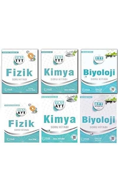 Palme Yayınevi Tyt Ayt Fen Bilimleri Soru Seti 6 Kitap "yeni Baskı"