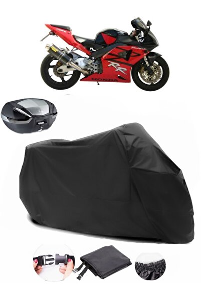 AutoEN Honda CBR 900 RR Rear Bag Compatible Black Motorcycle Tarpaulin Waterp...