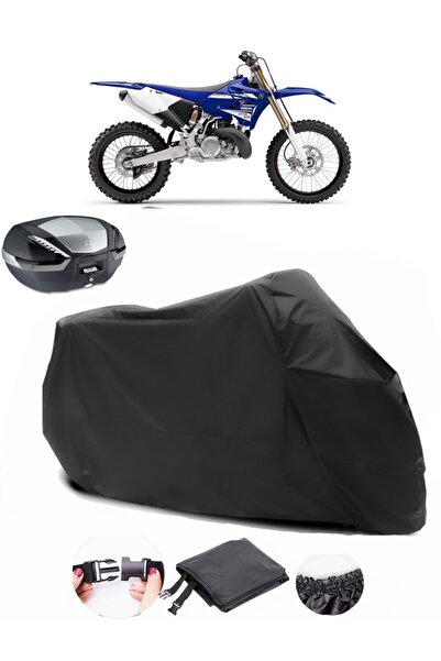AutoEN Yamaha YZ 250 Rear Bag Compatible Black Motorcycle Tarpaulin Waterproo...