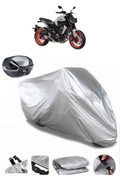 AutoEN Yamaha MT-09 Rear Bag Compatible Motorcycle Tarpaulin Luxury Quality T...