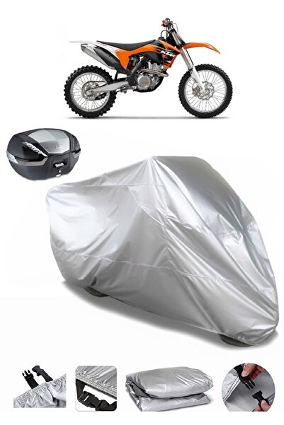 AutoEN حقيبة خلفية KTM 350 SXF متوافقة مع القماش المشمع للدراجات النارية بجود...